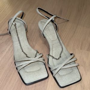 Topshop Strappy Heeled Sandal